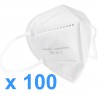 Masque FFP2 - N95 - Covid-19 anti coronavirus variant Omicron x100